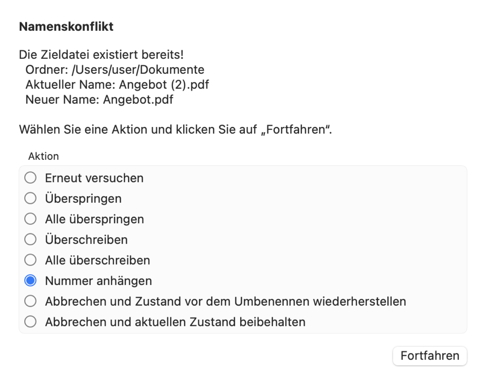Namenskonflikt