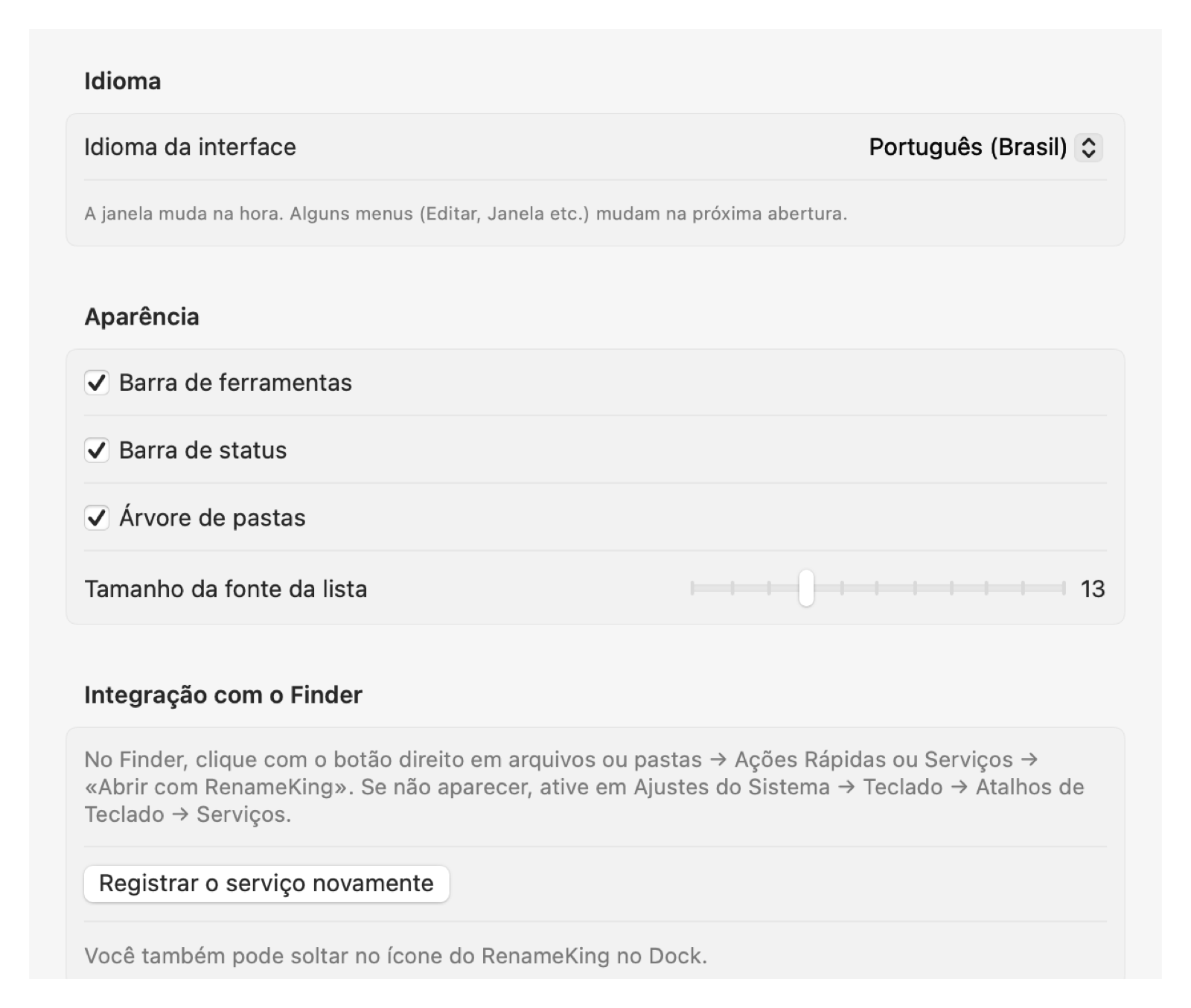 Ajustes