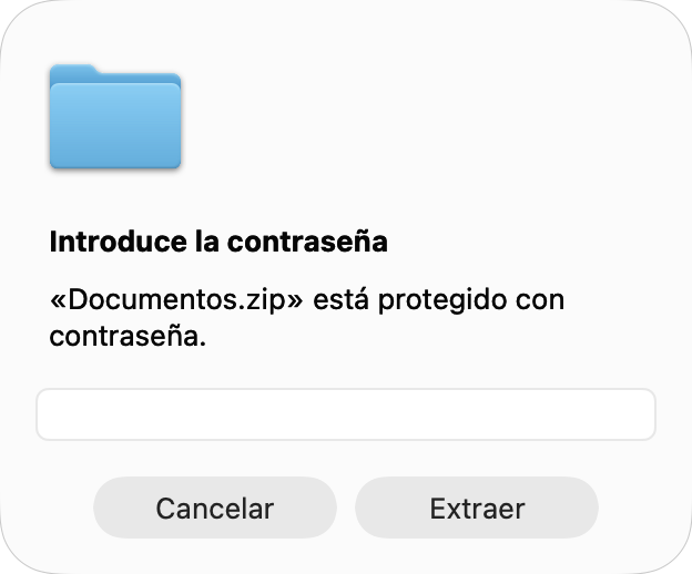 Introducir la contraseña
