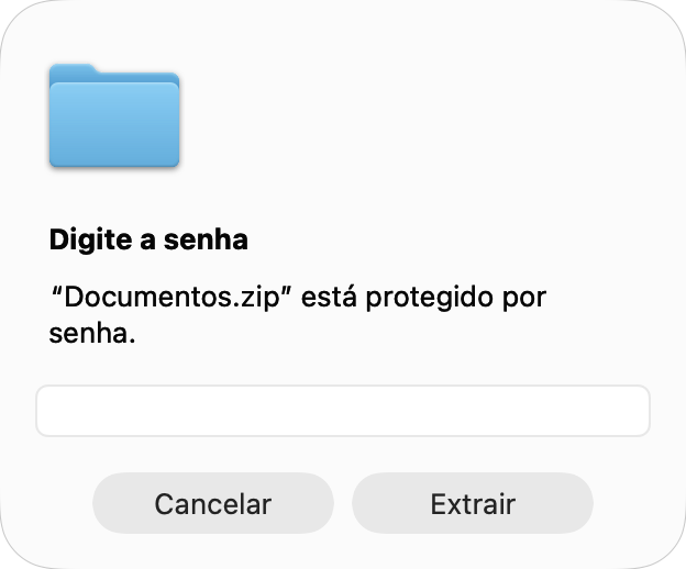 Digitar a senha